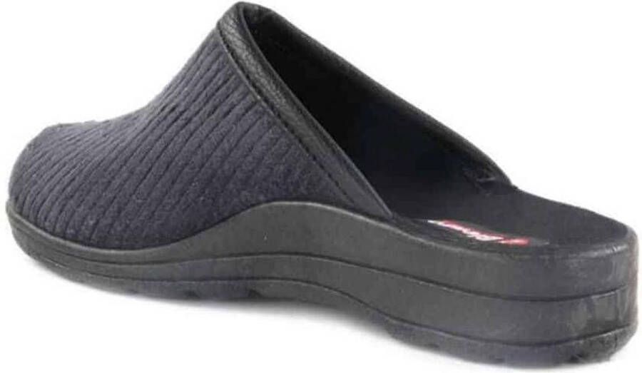 blenzo Heren Pantoffels 7864 Corduroy Muil Grijs