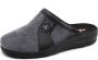 Blenzo Heren Pantoffels 7864 Corduroy Muil Grijs - Thumbnail 5