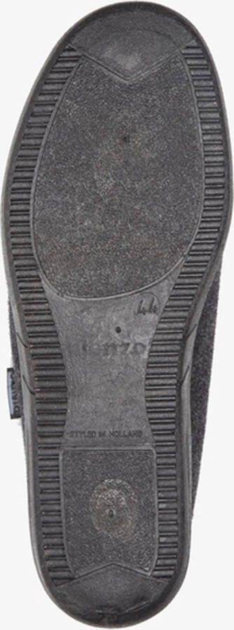 blenzo heren pantoffels Grijs Sloffen