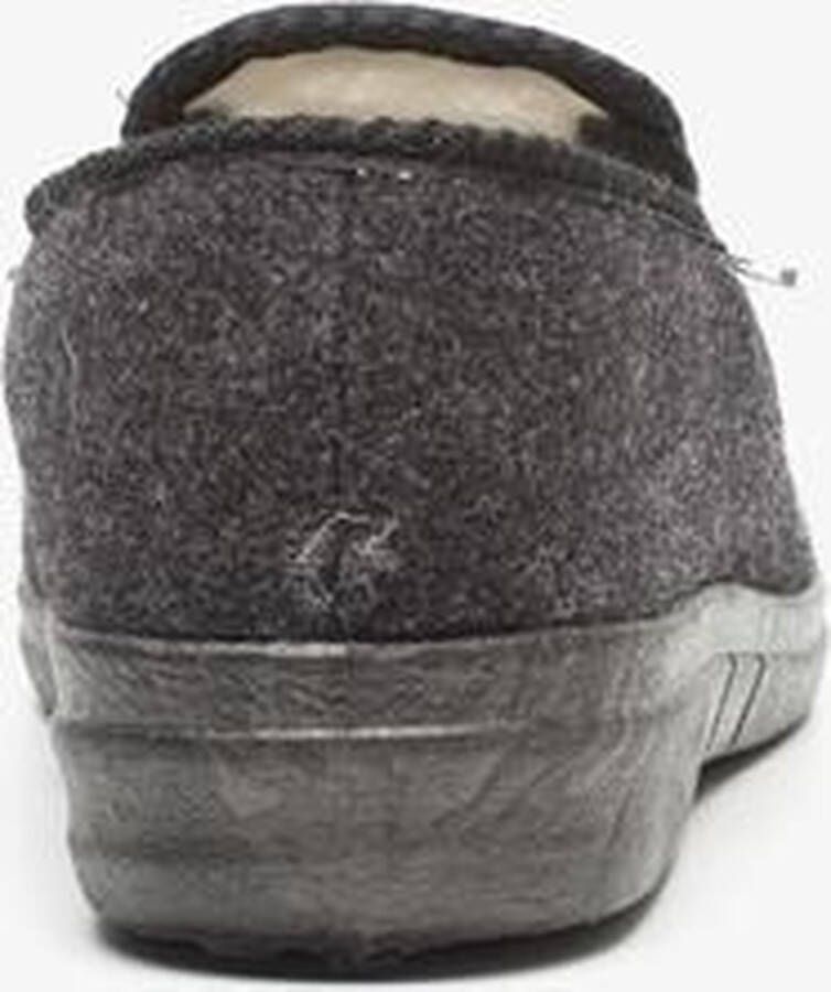 blenzo heren pantoffels Grijs Sloffen