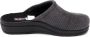 Blenzo Pantoffels Heren 6802 Corduroy Muil Grijs - Thumbnail 8