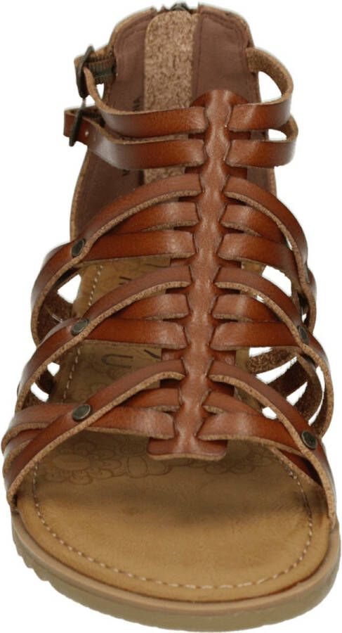 Blowfish BF9437 BLOOMY Volwassenen Platte sandalen Cognac