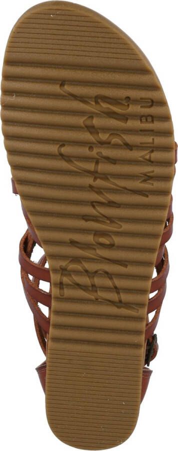 Blowfish BF9437 BLOOMY Volwassenen Platte sandalen Cognac
