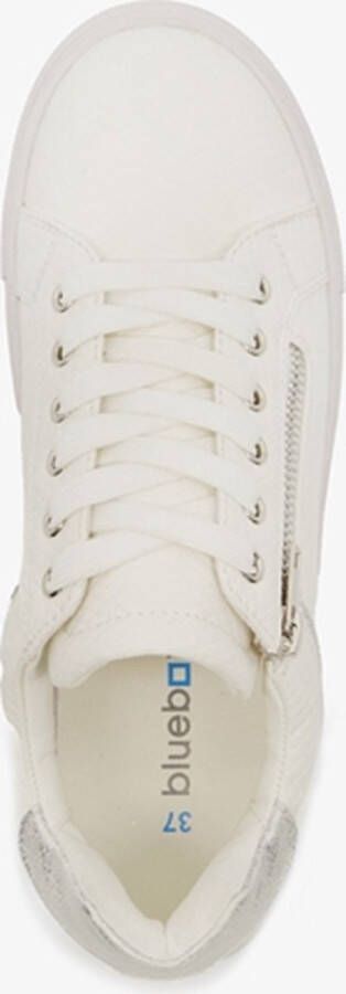 BLUE BOX dames sneakers wit met rits - Foto 2