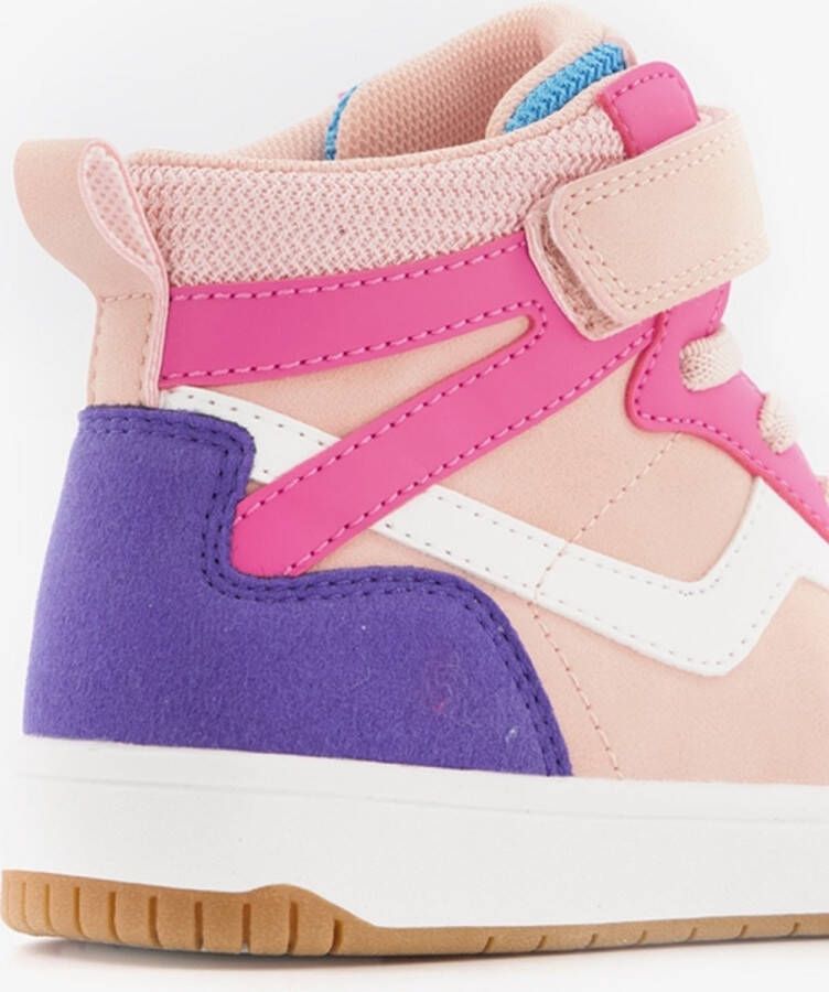 BLUE BOX hoge meisjes sneakers roze