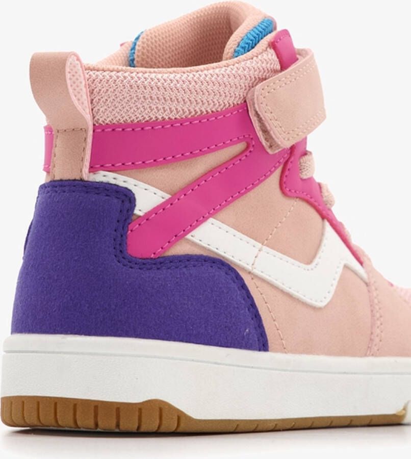BLUE BOX hoge meisjes sneakers roze