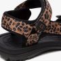 BLUE BOX meisjes sandalen met luipaardprint Bruin - Thumbnail 6