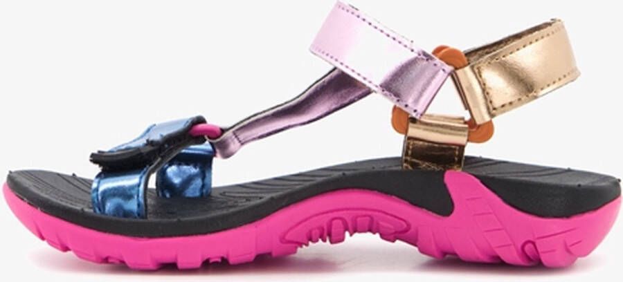 BLUE BOX meisjes sandalen met metallic bandjes Roze