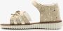 Blue Box meisjes sandalen met stippen goud - Thumbnail 4