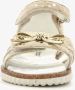 Blue Box meisjes sandalen met stippen goud - Thumbnail 6