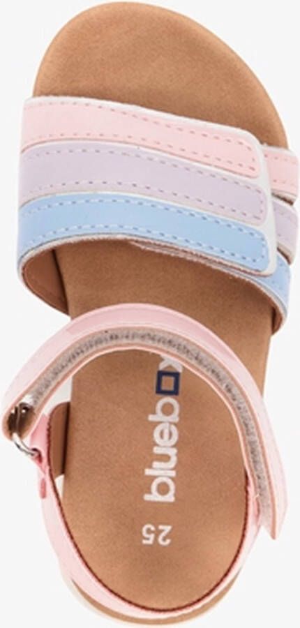 BLUE BOX meisjes sandalen roze met blauwe details