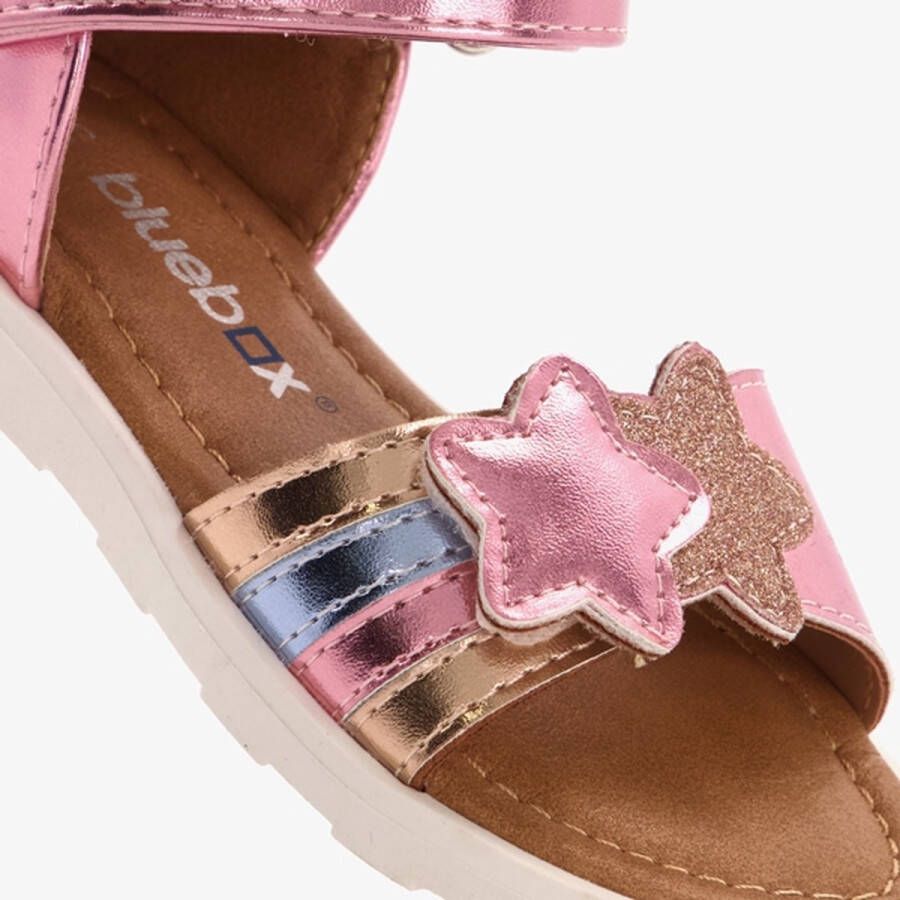 Blue Box meisjes sandalen roze metallic - Foto 7