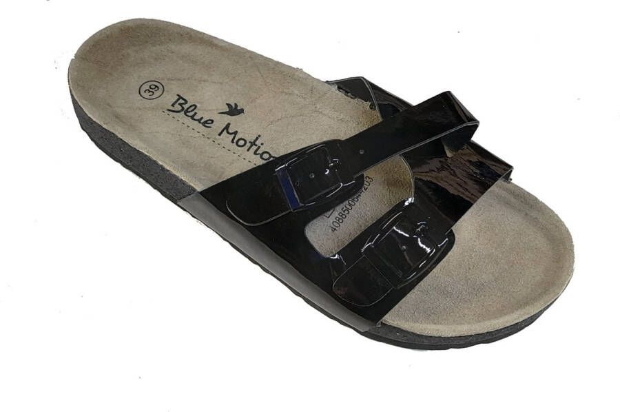 blue emotion Blue Motion dames slippers model 3 zwart