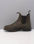 Blundstone Chelsea Laarzen Loop in Stijl met Dark Olive Breast Beatle El Side Boot Input Crust Groen Unisex - Thumbnail 9