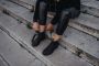 Blundstone Chelsea Laarzen Loop in Stijl met Dark Olive Breast Beatle El Side Boot Input Crust Groen Unisex - Thumbnail 11