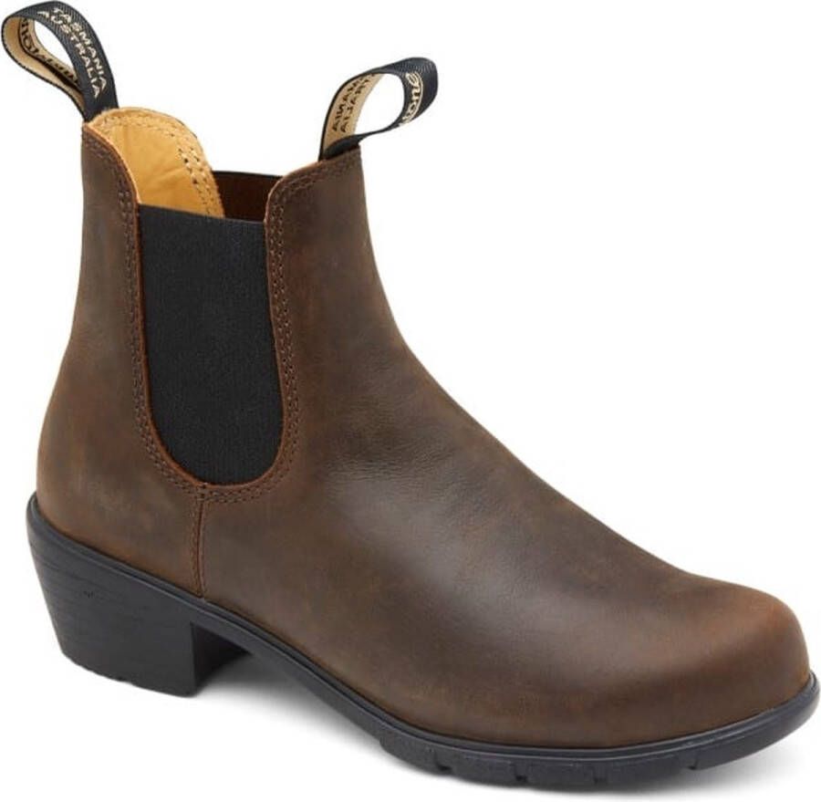 Blundstone Women's Heel Chelsea boots Enkellaarsjes Dames Bruin + - Foto 13