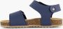 Bobbi shoes Blauwe sandaal klittenband - Thumbnail 2