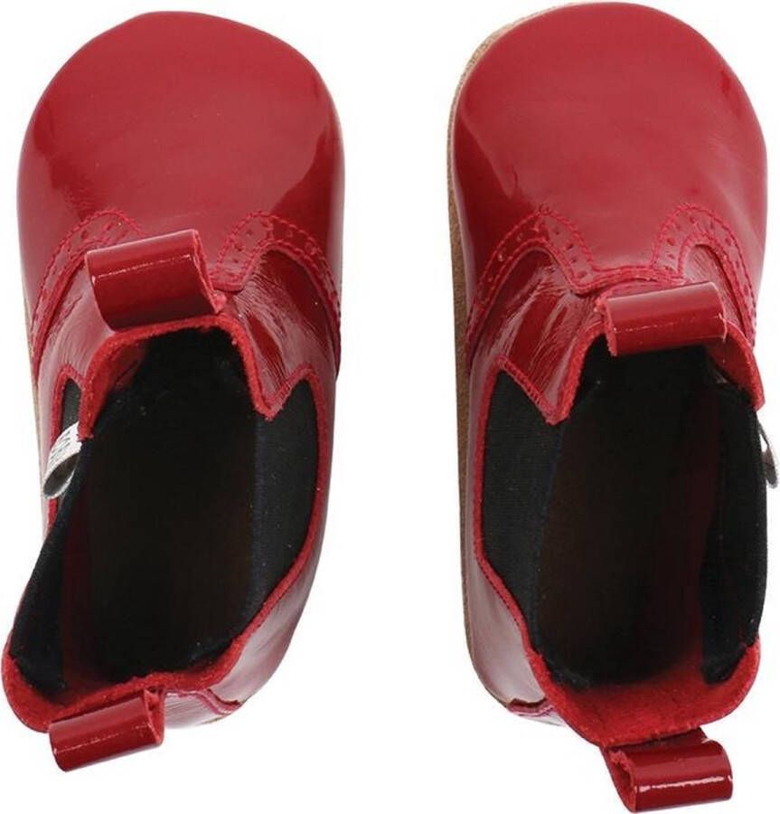 Bobux babylaarsjes glossy red mini jodphur