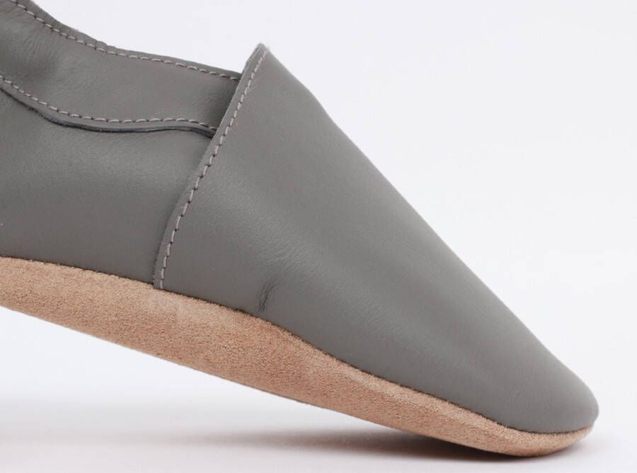 Bobux babyslofjes classic grey