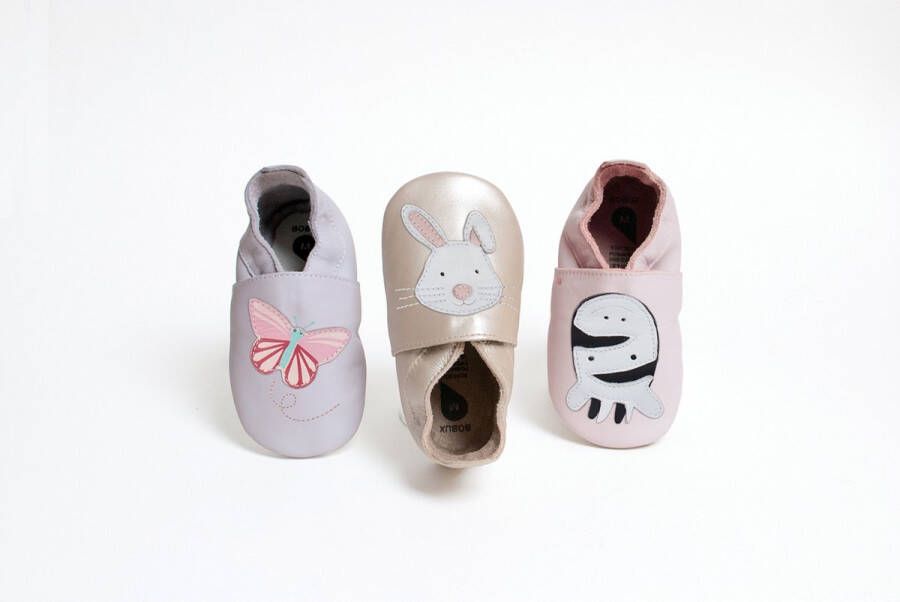 Bobux babyslofjes classic grey