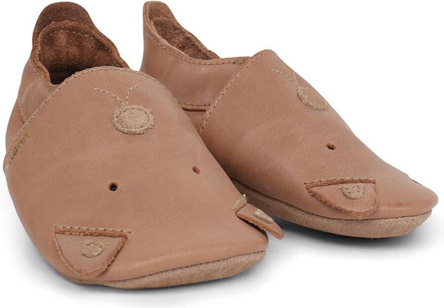 Bobux Babyslofjes Soft Soles Caramel Woof Medium