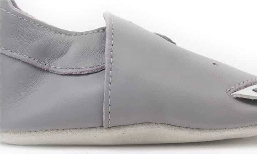 Bobux Babyslofjes Soft Soles Gull Grey Woof Large - Foto 10