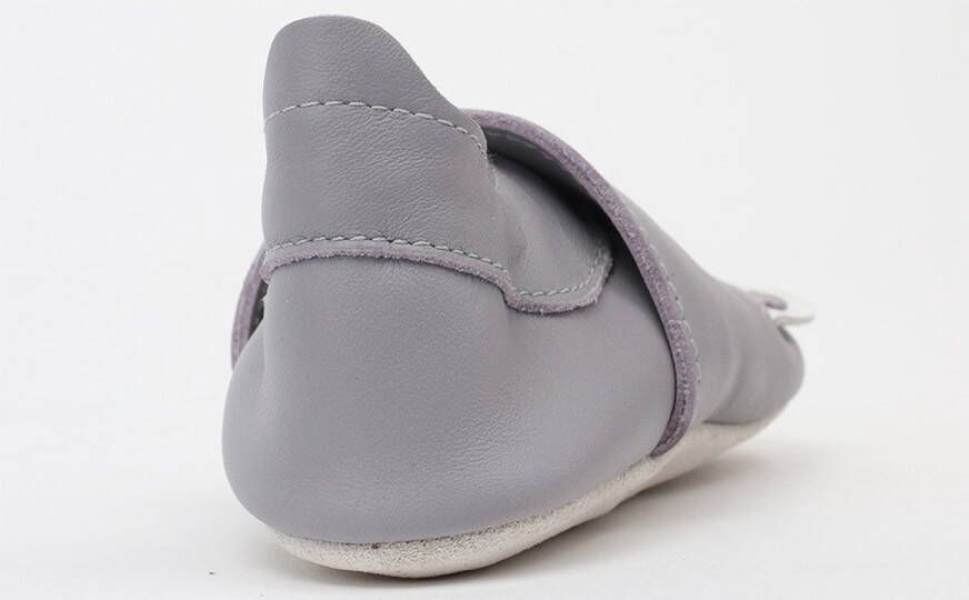 Bobux Babyslofjes Soft Soles Gull Grey Woof Large - Foto 4