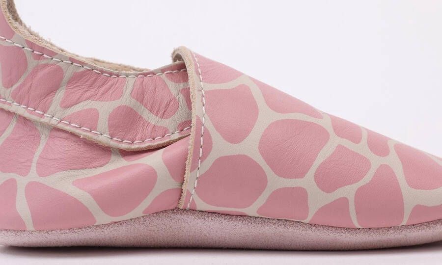 Bobux Babyslofjes Soft Soles Milk Giraffe Print Small - Foto 3