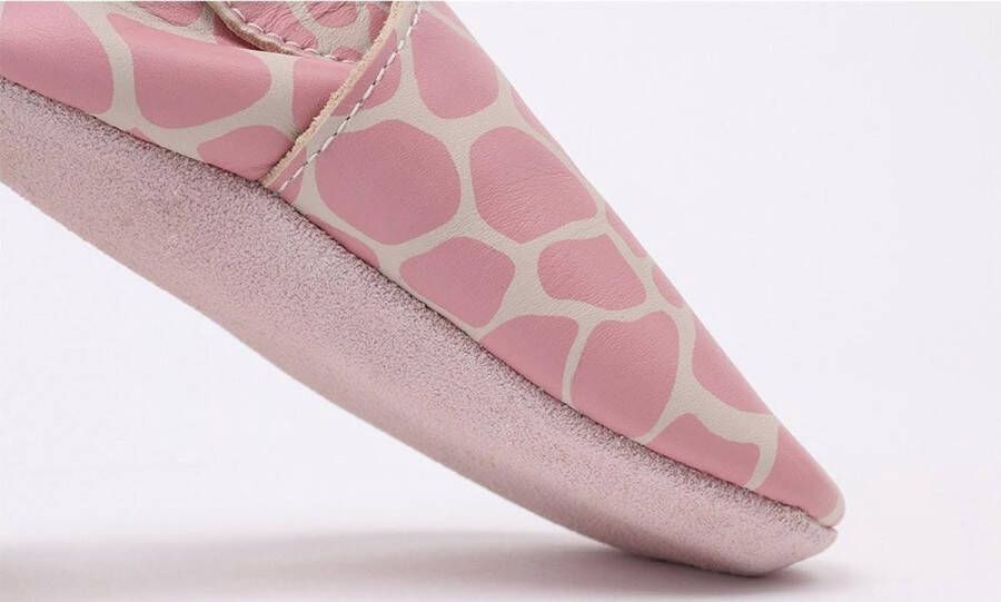 Bobux Babyslofjes Soft Soles Milk Giraffe Print Small - Foto 4