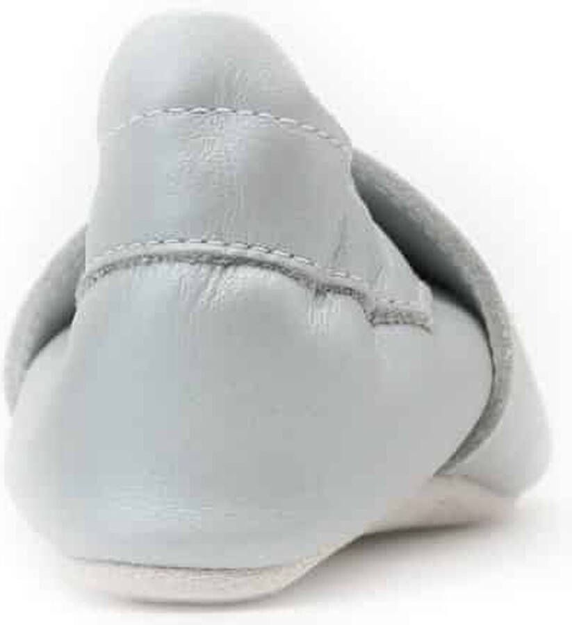 Bobux Babyslofjes Soft Soles Silver Hop Large