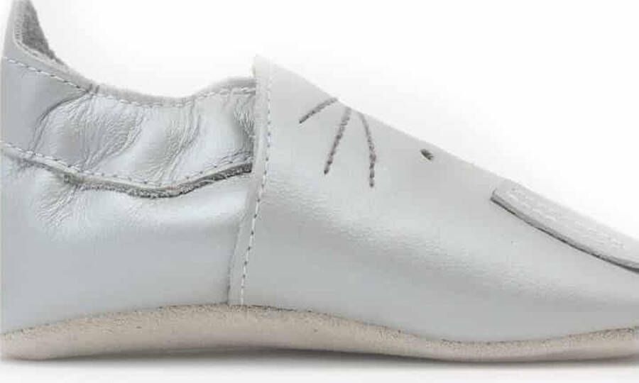 Bobux Babyslofjes Soft Soles Silver Hop Medium