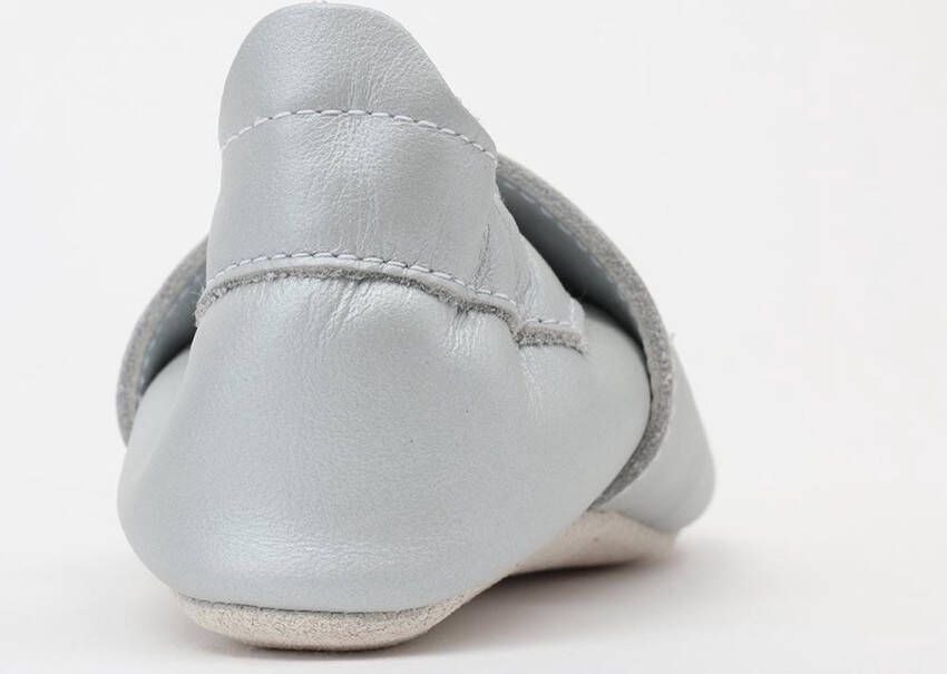 Bobux Babyslofjes Soft Soles Silver Hop Small