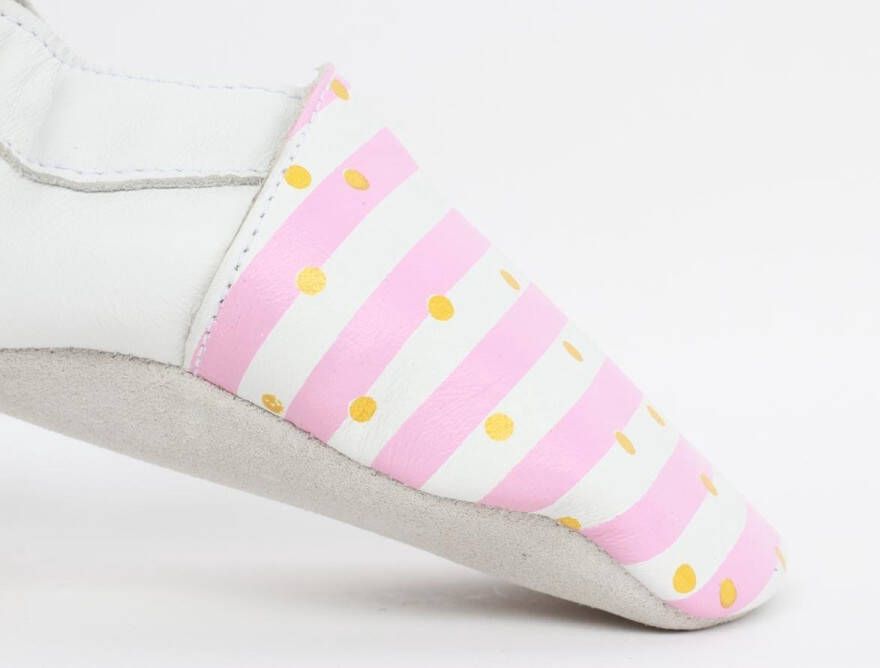 Bobux babyslofjes spots and stripes pink - Foto 7