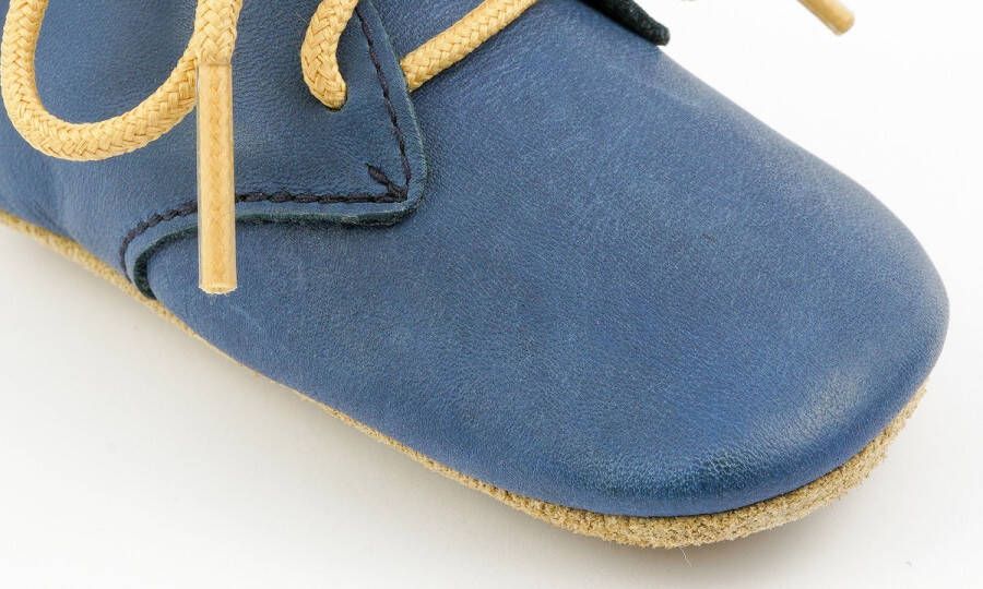 Bobux Soft Soles Baby Slofjes Leer Desert Lace Navy