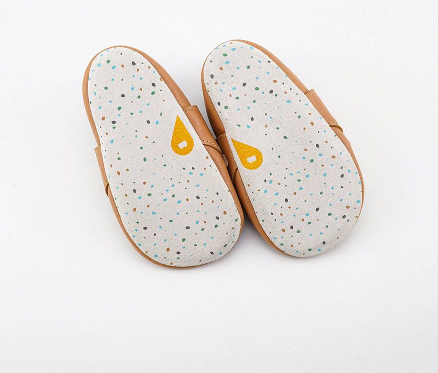 Bobux Soft Soles Lederen Babyslofjes Little Pup Caramel - Foto 10