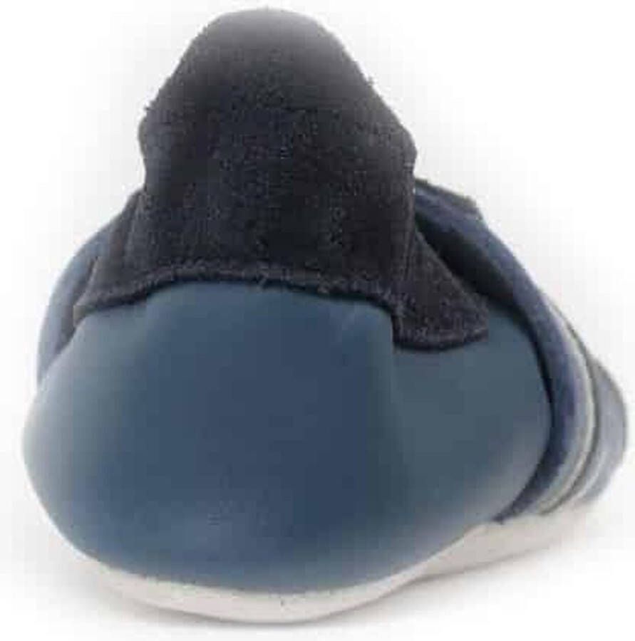 Bobux Soft Soles Baby Slofjes Leer Sport Shoe Blue