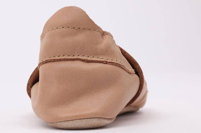 Bobux Soft Soles Caramel Woof Babyslofjes