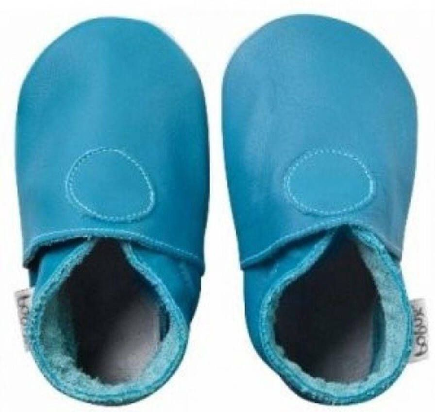 Bobux Soft Soles Classic dot turquoise