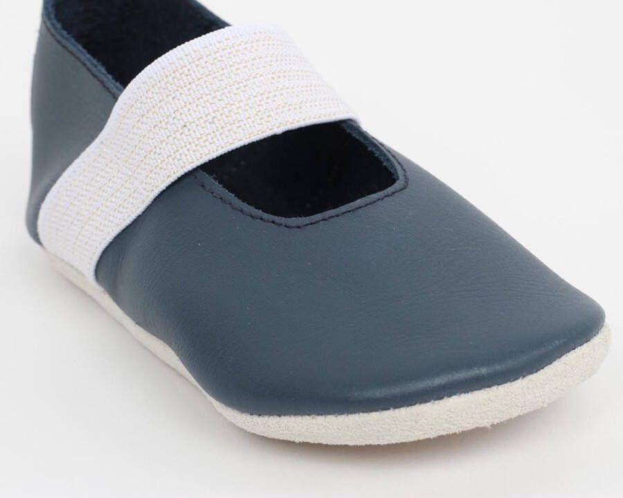 Bobux Soft Soles Demi Navy Babyslofjes