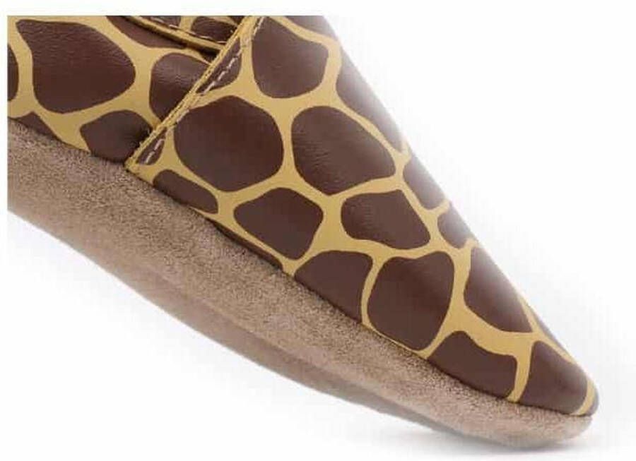 Bobux Soft Soles Fall Leaf Giraffe Print Babyslofjes - Foto 7