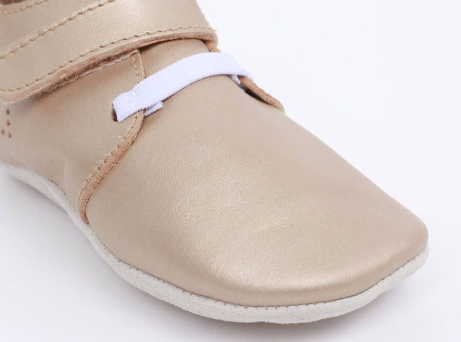 Bobux Soft Soles Grass court gold Babyslofjes