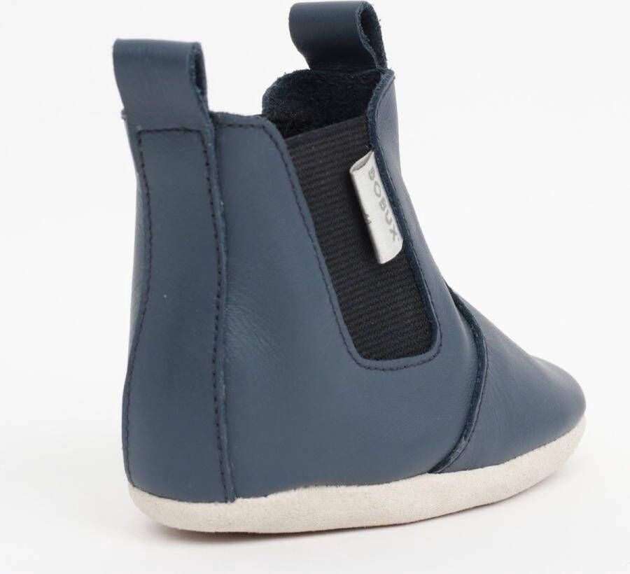 Bobux Soft Soles Baby Slofjes Leer Jodphur Navy - Foto 5