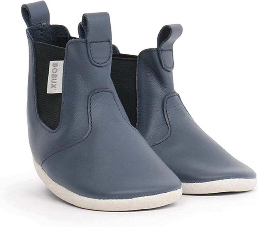 Bobux Soft Soles Jodphur navy Babyslofjes - Foto 2