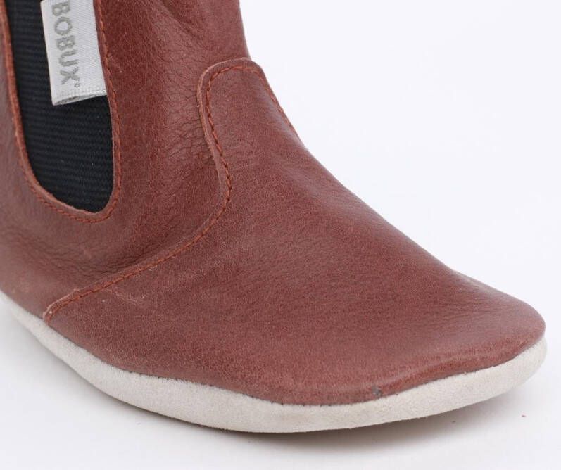 Bobux Soft Soles Jodphur toffee Babyslofjes - Foto 2