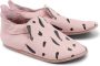 Bobux Soft Soles Roze zwarte vegen loafer Babyslofjes maat small - Thumbnail 7