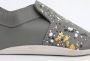 Bobux Soft Soles Spekkel grey Babyslofjes maat Small - Thumbnail 9