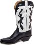 Bootstock Fever Women Cowboylaarzen Western Laarzen Dames Zwart - Thumbnail 12