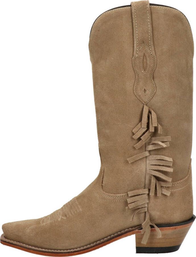 Bootstock Ruffle dames cowboylaars Sand