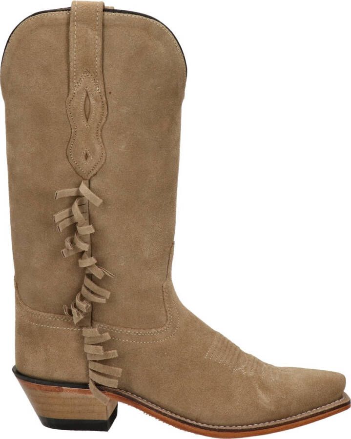 Bootstock Ruffle dames cowboylaars Sand