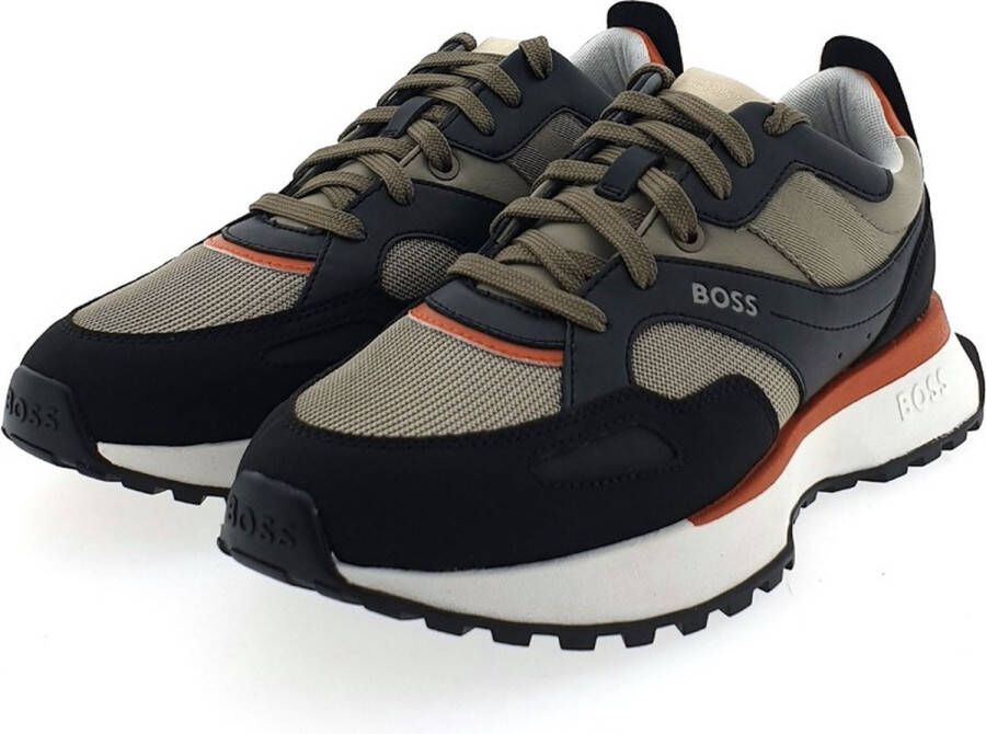 Boss Jonah Runn heren sneaker Zwart bruin - Foto 12